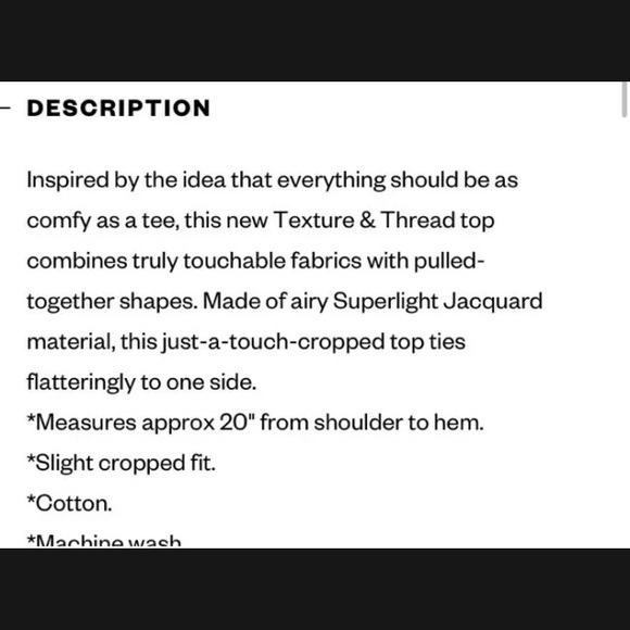 Madewell Wrap-Tie Top Vintage J2858 Bleached Linen XXS - Picture 3 of 6